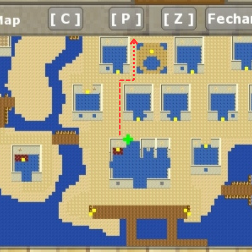 Mapa da Orides Quest - etapa 01