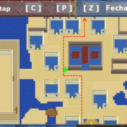 Mapa da Orides Quest - etapa 02