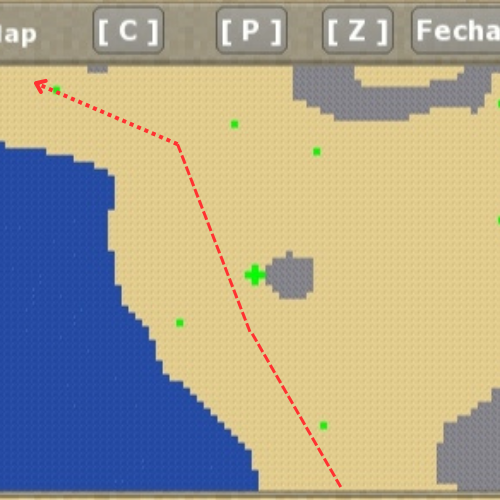 Mapa da Orides Quest - etapa 04