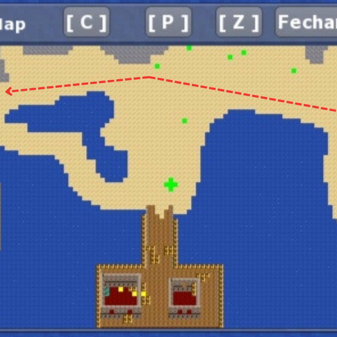 Mapa da Prismatic Set Quest - etapa 05