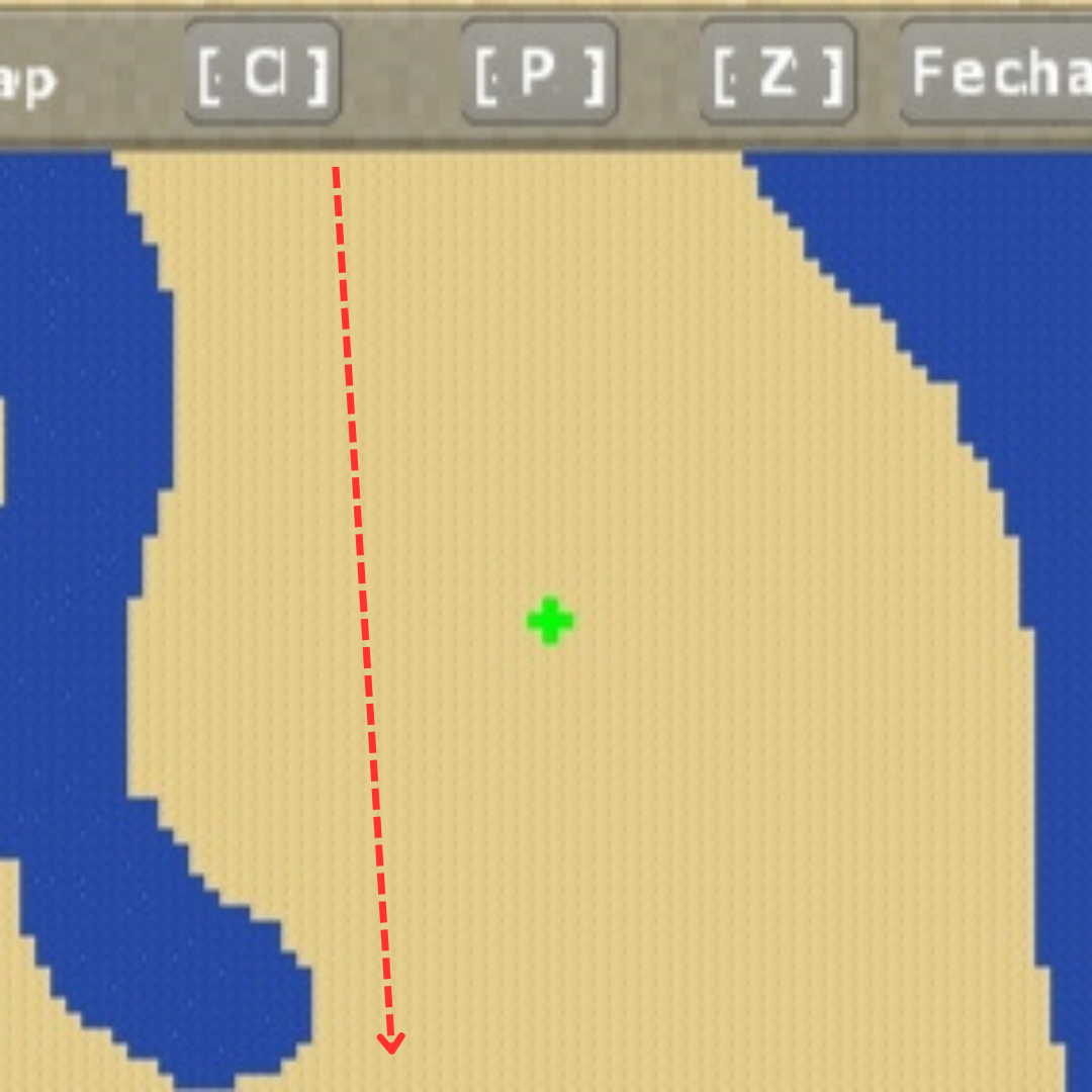 Mapa da Prismatic Set Quest - etapa 07