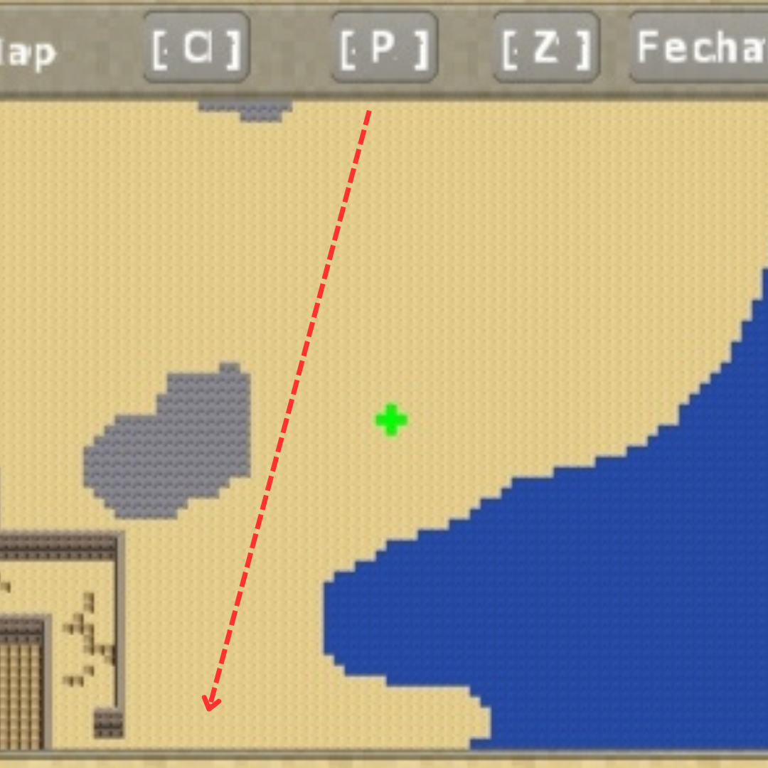 Mapa da Prismatic Set Quest - etapa 09