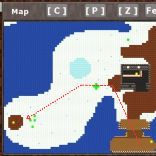 Mapa da localização do NPC Nepal - etapa 1