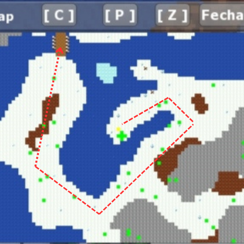 Mapa da localização do NPC Nepal - etapa 3