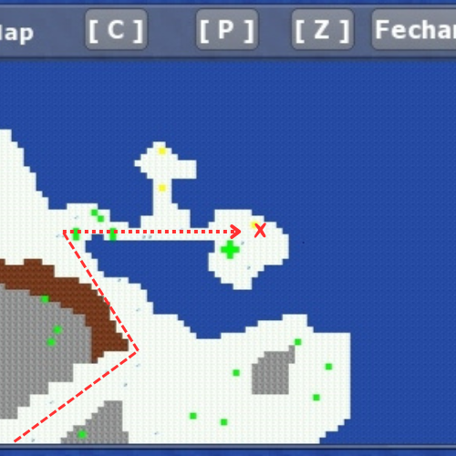 Mapa da localização do NPC Nepal - etapa 5