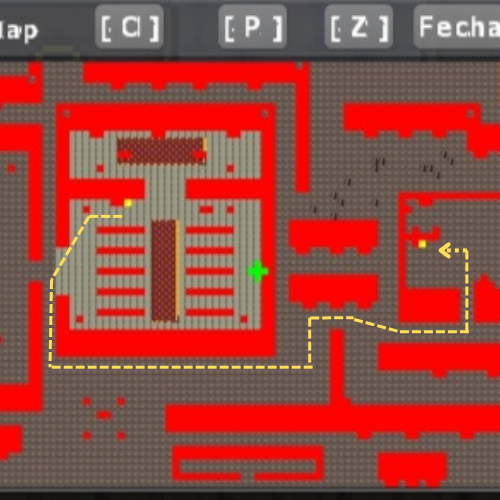 Mapa da localização do NPC Nepal - etapa 8